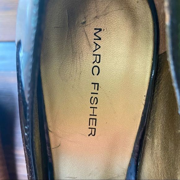 Marc Fisher Patent Leather Heels Size 9 - Picture 9 of 13